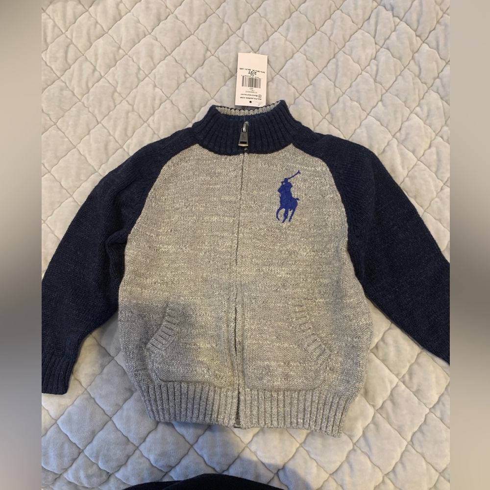 Ralph Lauren Kids Sweater size 2t brand new